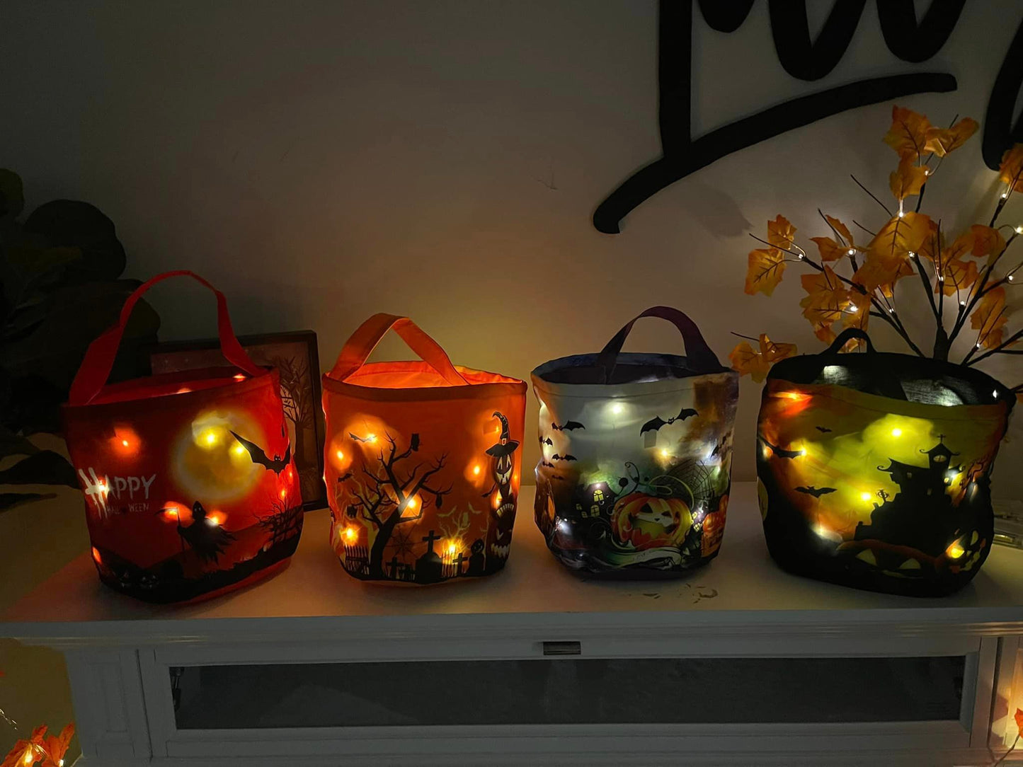 LED Halloween Bags!