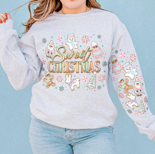 SWEET CHRISTMAS W/ SLEEVE PRINT