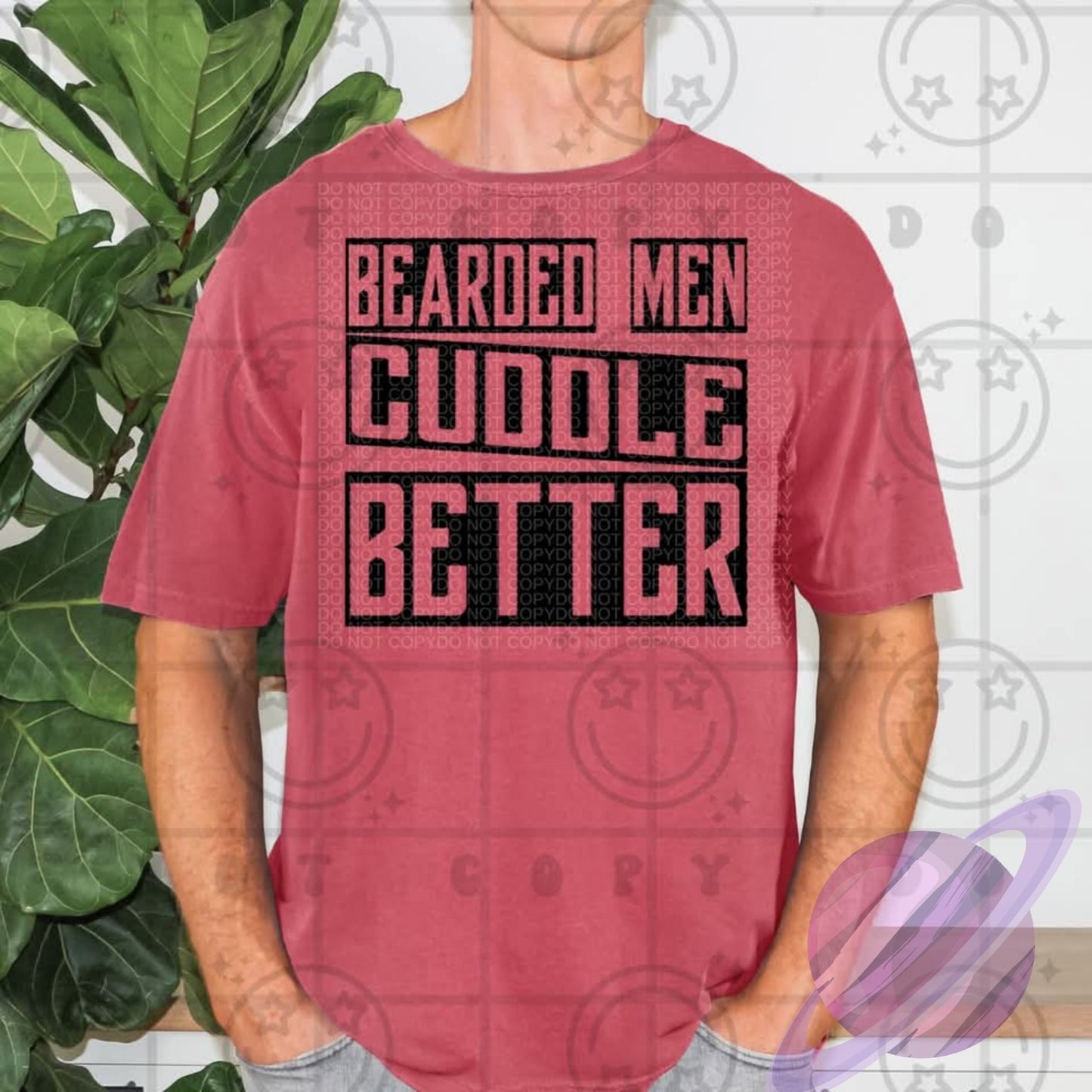 BEARDED MEN CUDDLE BETTER TEE