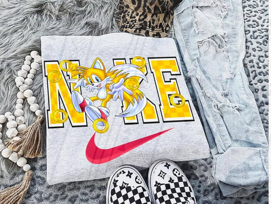 YELLOW HEDGE SWISH SWEATSHIRT