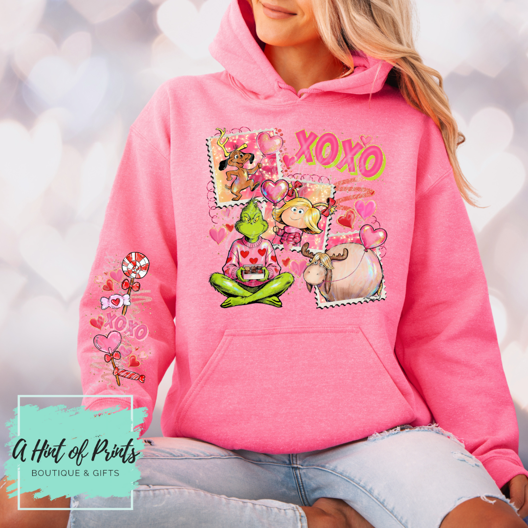 Mean Green Holiday Mood Shirt | Funny Christmas Cartoon-Inspired Tee, Crewneck or Hoodie