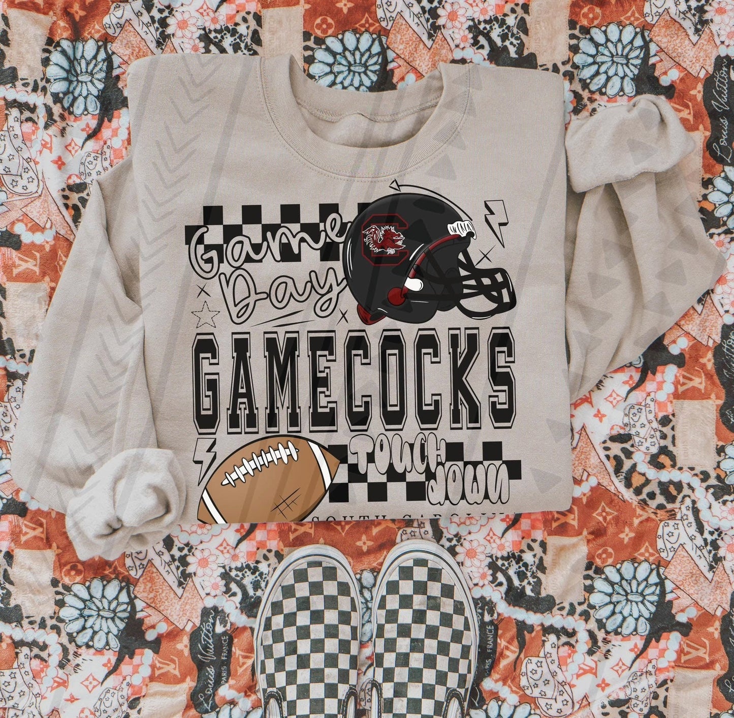 GAME DAY COLLEGE COLLECTION-CREWNECK SWEATSHIRT