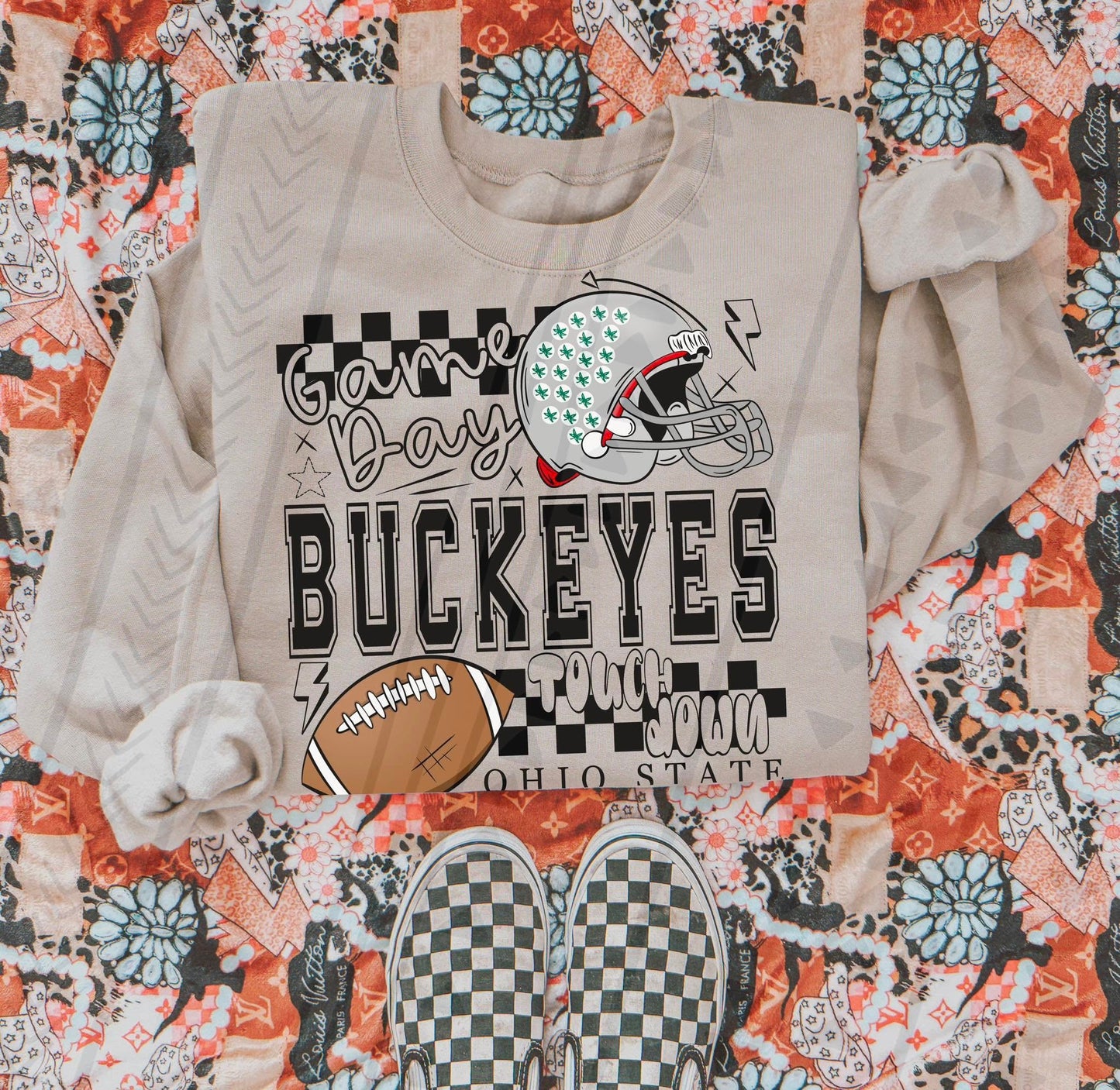 GAME DAY COLLEGE COLLECTION-CREWNECK SWEATSHIRT