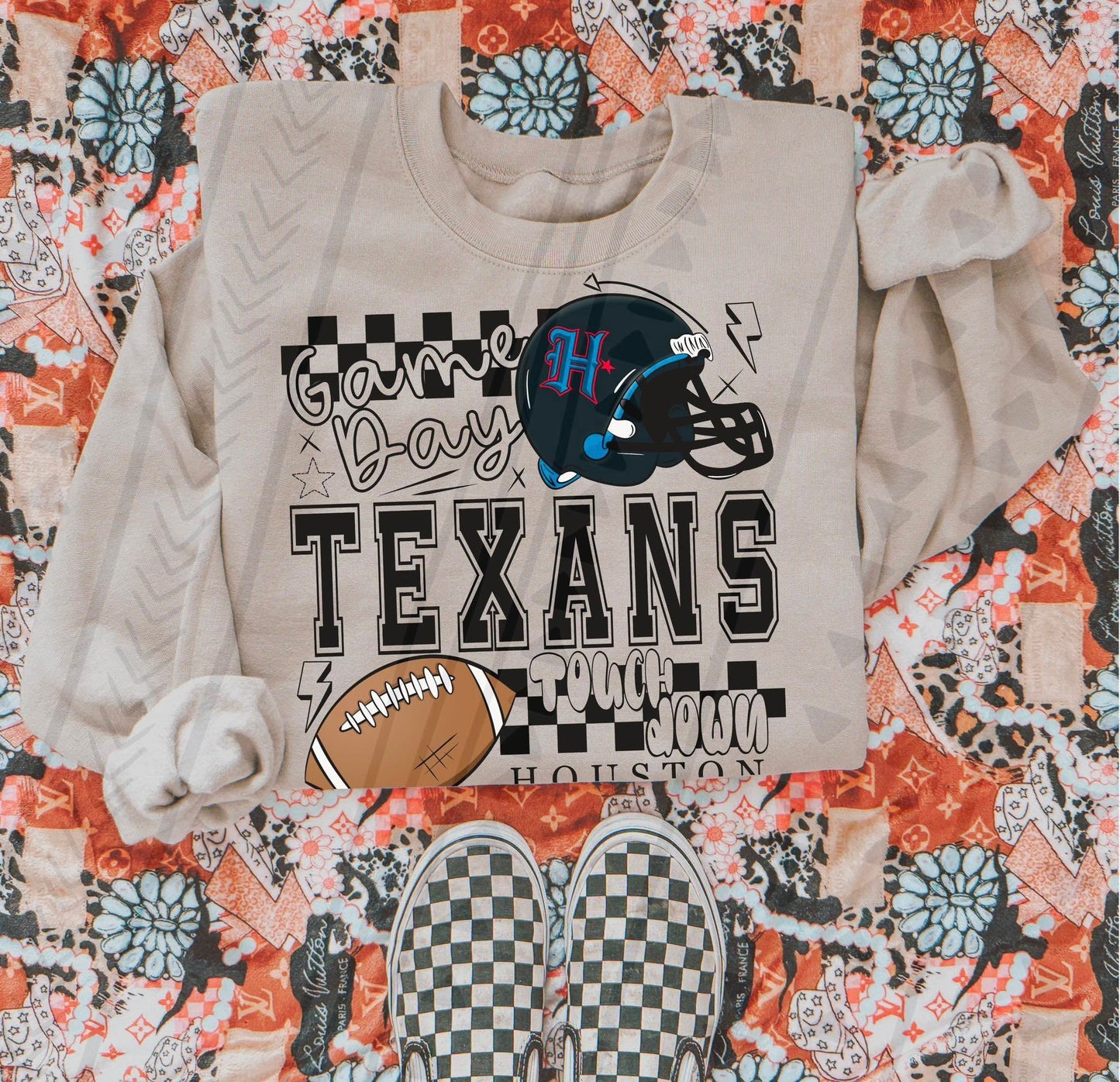 GAME DAY COLLEGE COLLECTION-CREWNECK SWEATSHIRT
