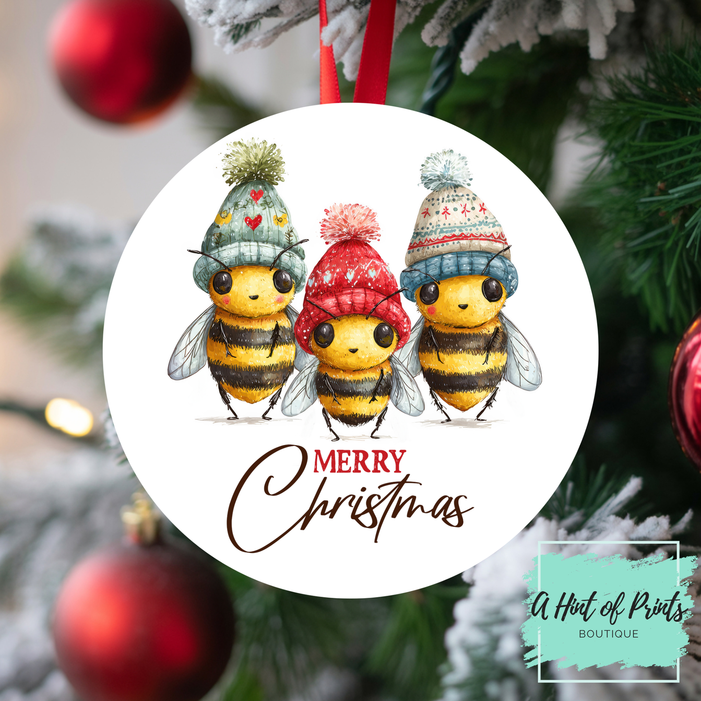 Farm Animal Christmas Ornaments | Farmhouse Holiday Decor