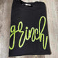 MEAN ONE BLING CURSIVE SWEATSHIRT