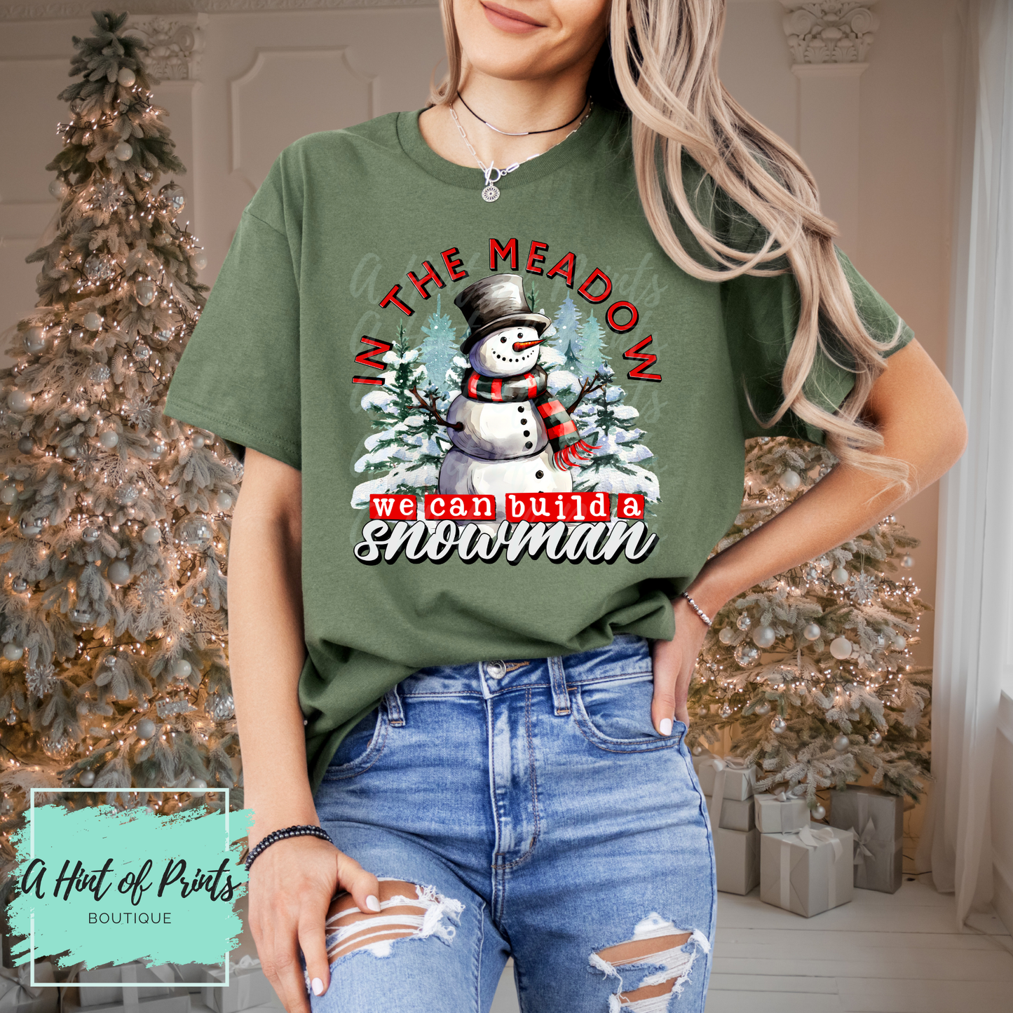 In the Meadow We Can Build a Snowman – Tee, Crewneck & Hoodie