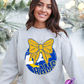 FOOTBALL ORNAMENT BLING SWEATSHIRT (MULTIPLE CHOICES) PART 1