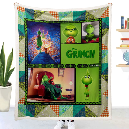 Magical Cartoon Christmas Throw Blankets | 50x60” Soft Fleece Holiday Throw