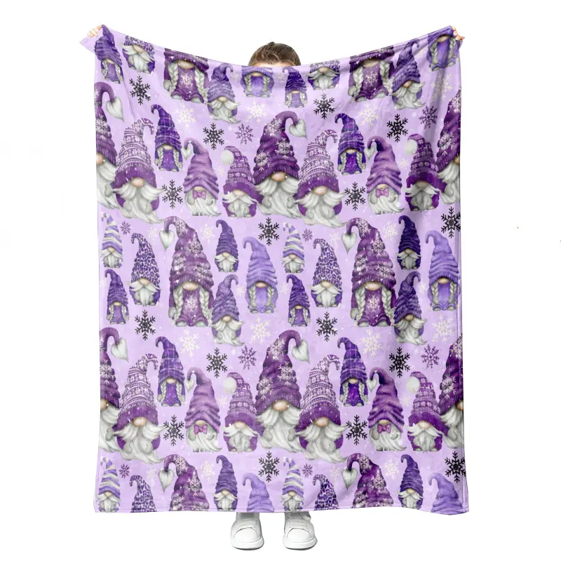 Purple Gnome Blanket