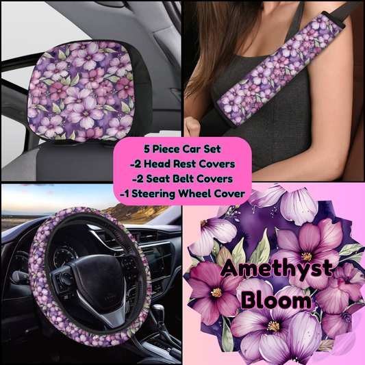 5 PIECE CAR SET-AMETHYST BLOOM-PREORDER CLOSING 9/5