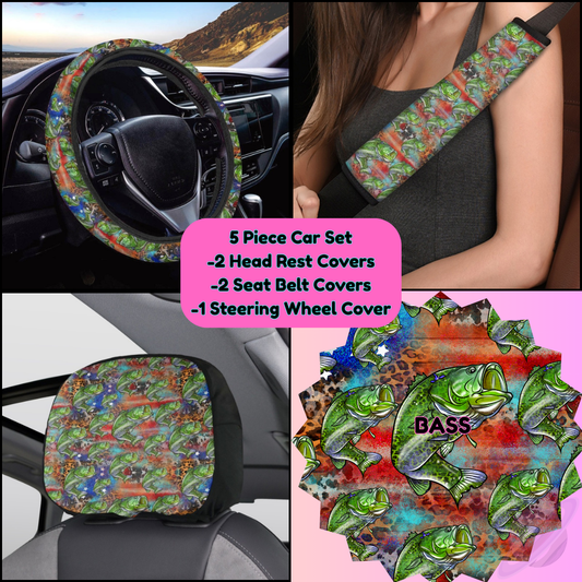 5 PIECE CAR SET-BASS-PREORDER CLOSING 9/5