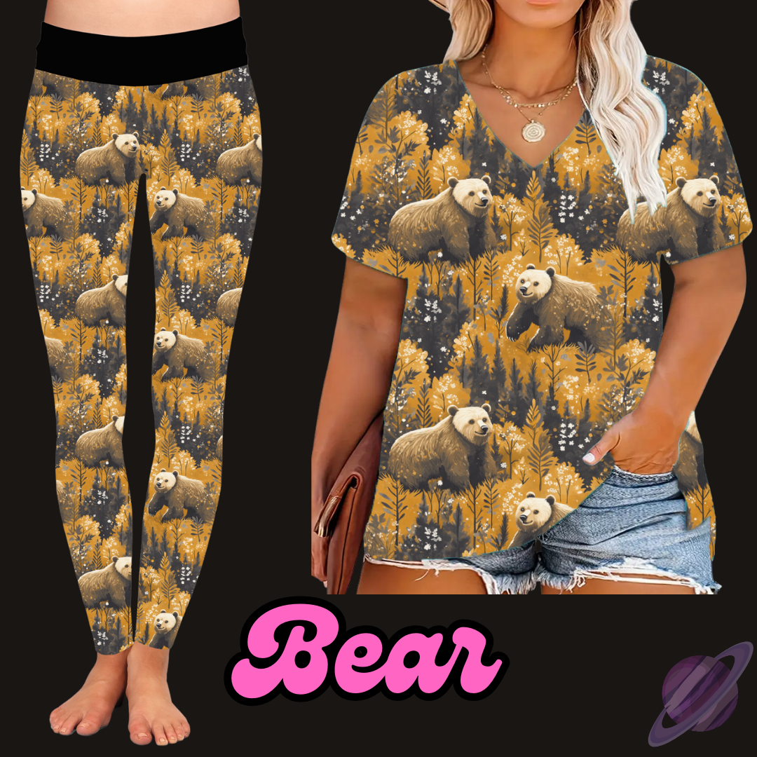 BEAR - V-NECK TUNIC - PRETTY RUN PREORDER CLOSING 3/21