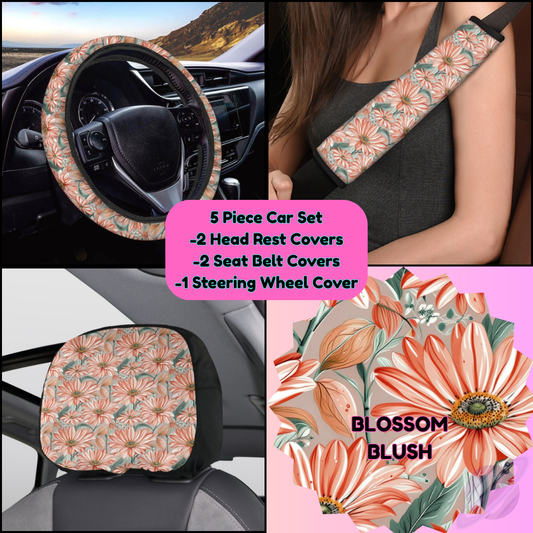 5 PIECE CAR SET-BLOSSOM BLUSH-PREORDER CLOSING 9/5