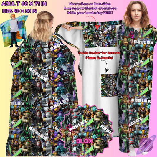 WEARABLE THROW RUN-BLOX-PREORDER CLOSING 8/31