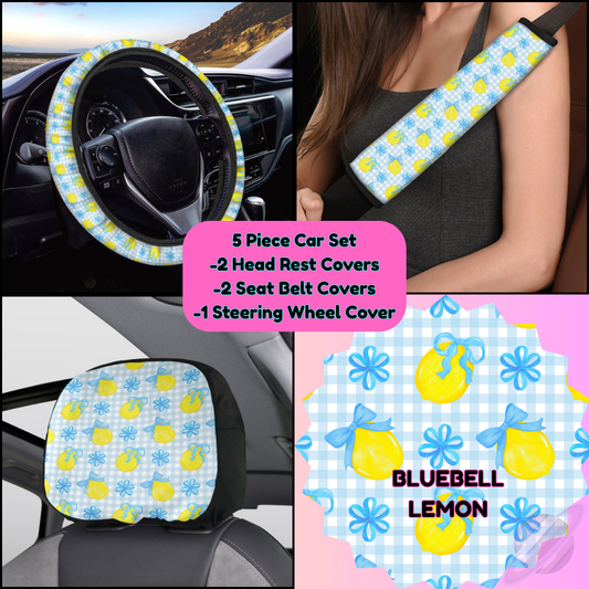 5 PIECE CAR SET-BLUEBELL LEMON-PREORDER CLOSING 9/5