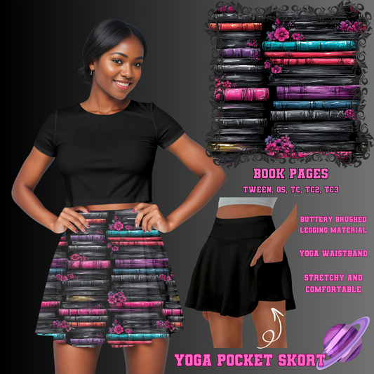 BOOK PAGES - POCKET SKORT RUN 2 - PREORDER CLOSING 5/21