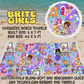 BRITE GIRLS - OVERSIZED BEACH TOWEL RUN 5 - PREORDER CLOSING 3/23