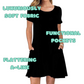 Flattering A-line Dress with pockets - Hot Pink