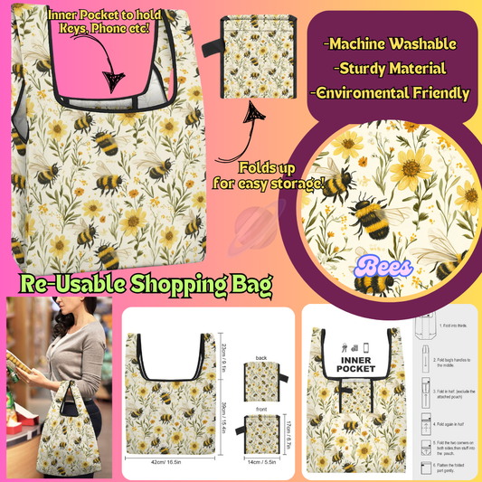 BEES-SHOPPING BAGS 2-PREORDER CLOSING 6/27