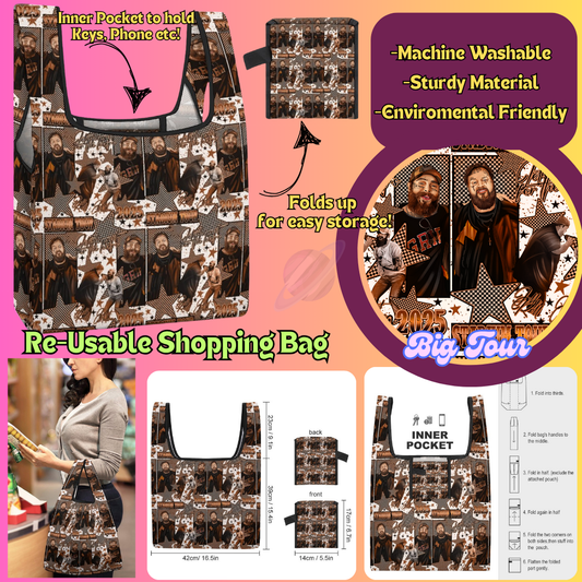 BIG TOUR-SHOPPING BAGS 2-PREORDER CLOSING 6/27