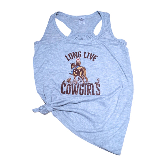 Long Live Cowgirls Scrunch back Tank Top