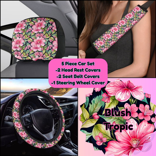 5 PIECE CAR SET-BLUSH TROPIC-PREORDER CLOSING 9/5