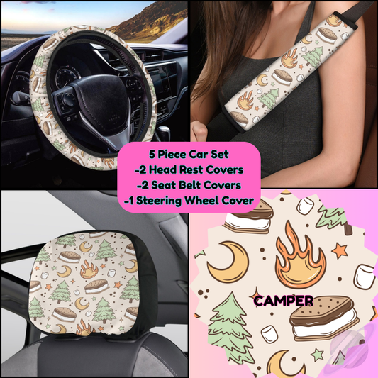 5 PIECE CAR SET-CAMPER-PREORDER CLOSING 9/5