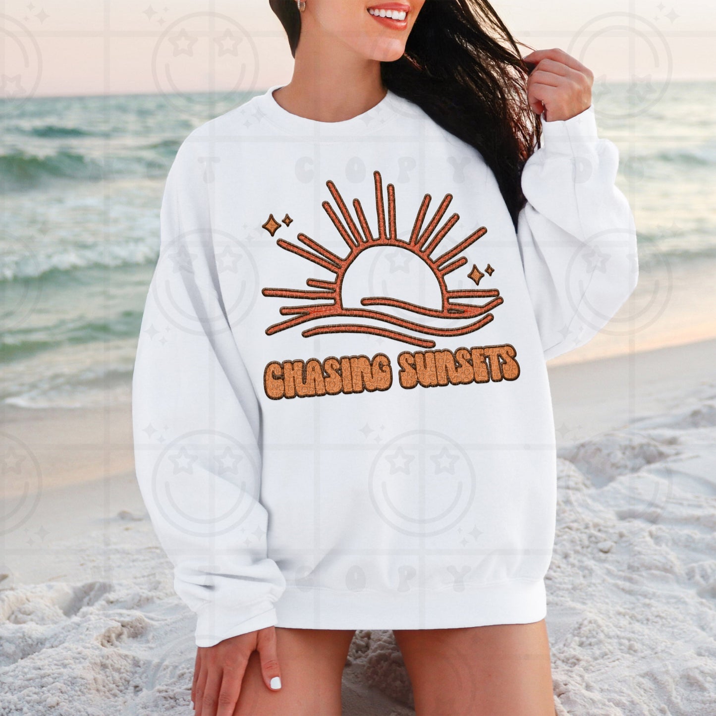 CHASING SUNSETS SWEATER