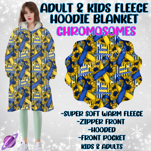 CHROMOSOMES - HOODIE BLANKET RUN-PREORDER CLOSING 9/27