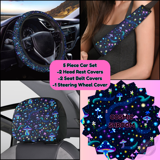 5 PIECE CAR SET-COSMIC SHROOM-PREORDER CLOSING 9/5