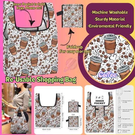 COFFEE-SHOPPING BAGS 2-PREORDER CLOSING 6/27