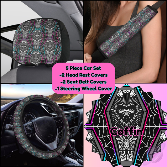 5 PIECE CAR SET-COFFIN-PREORDER CLOSING 9/5