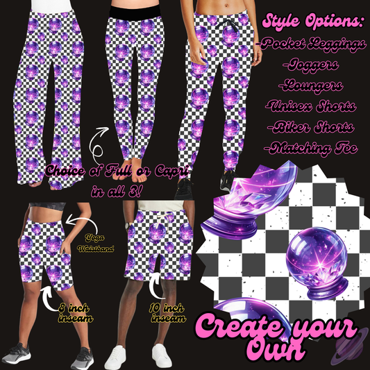 CREATE YOUR OWN- LEGGING/JOGGER/LOUNGER/SHORTS - EDGY PREORDER CLOSING 2/26