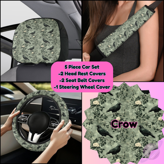 5 PIECE CAR SET-CROW-PREORDER CLOSING 9/5