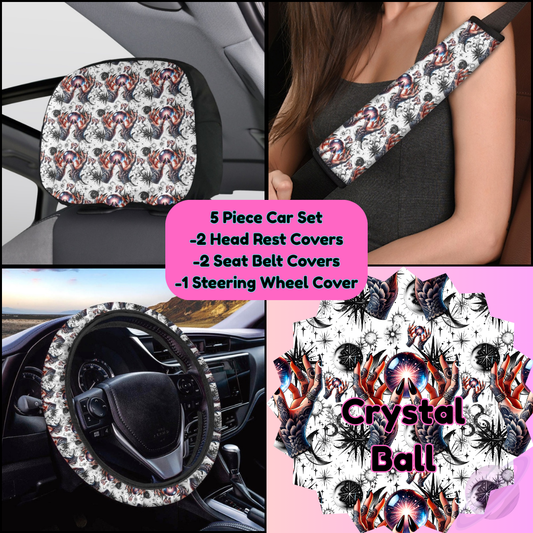 5 PIECE CAR SET-CRYSTAL BALL-PREORDER CLOSING 9/5