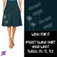 WISH FOR IT - DIPPED SWING SKIRTS - PREORDER CLOSING 3/4 ETA MAY