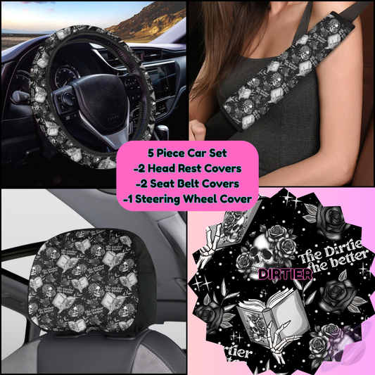 5 PIECE CAR SET-DIRTIER-PREORDER CLOSING 9/5