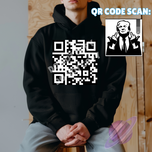 FU DON QR HOODIE