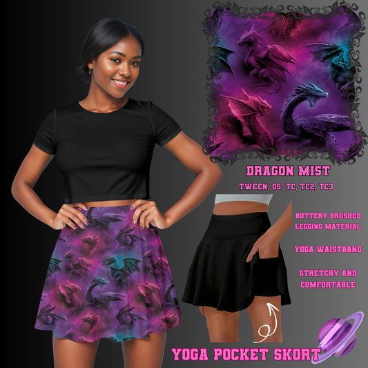 DRAGON MIST - POCKET SKORT RUN 2 - PREORDER CLOSING 5/21