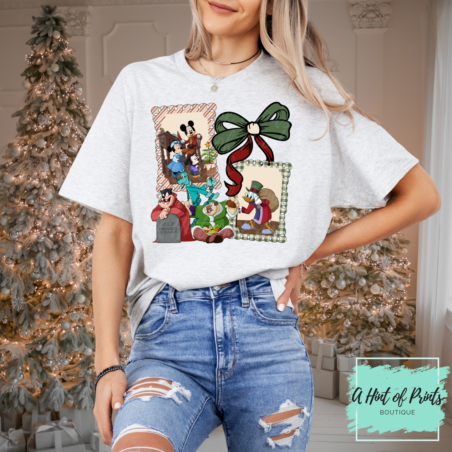 Christmas Carol Cartoon Shirt, Crewneck & Hoodie | Holiday Sweater