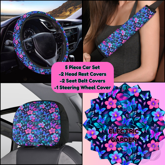5 PIECE CAR SET-ELECTRIC GARDEN-PREORDER CLOSING 9/5