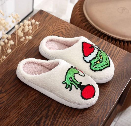 Green Hand Slippers