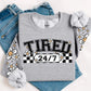 TIRED 24/7 SWEATSHIRT W/ SLEEVE PRINT