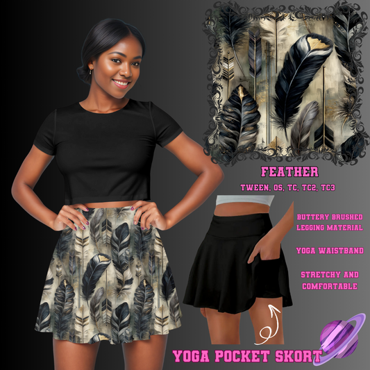 FEATHER - POCKET SKORT RUN 2 - PREORDER CLOSING 5/21