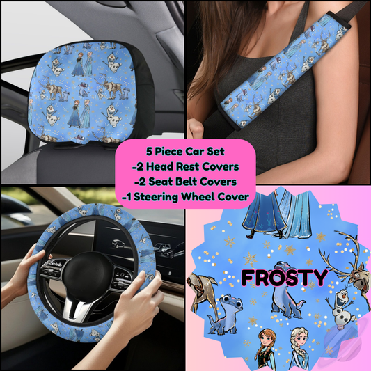 5 PIECE CAR SET-FROSTY-PREORDER CLOSING 9/5