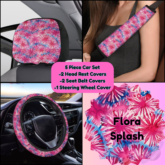 5 PIECE CAR SET-FLORA SPLASH-PREORDER CLOSING 9/5