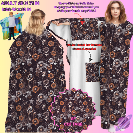 WEARABLE THROW RUN-GF COTTAGE -PREORDER CLOSING 8/31
