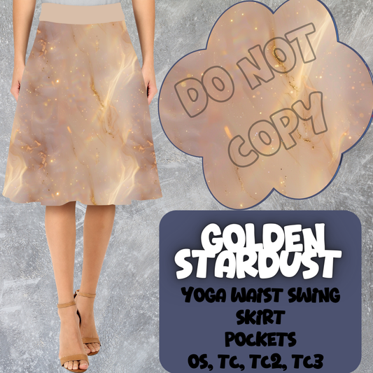 GOLDEN STARDUST - SWING SKIRTS RUN 6 - PREORDER CLOSING 3/13