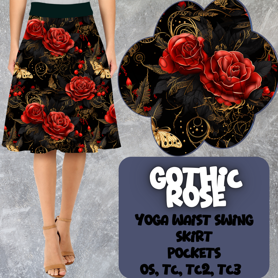 GOTHIC ROSE - SWING SKIRTS RUN 6 - PREORDER CLOSING 3/13